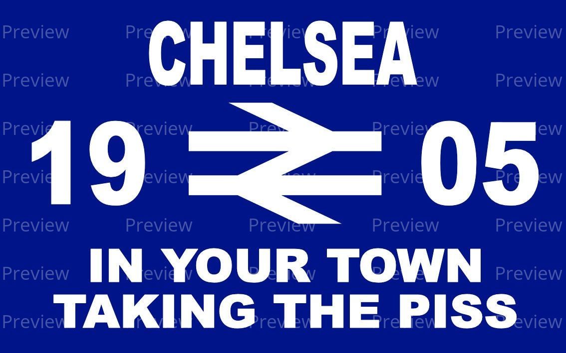 Chelsea In Your Town Stickers