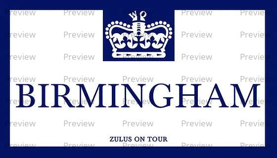 Birmingham Crown Stickers