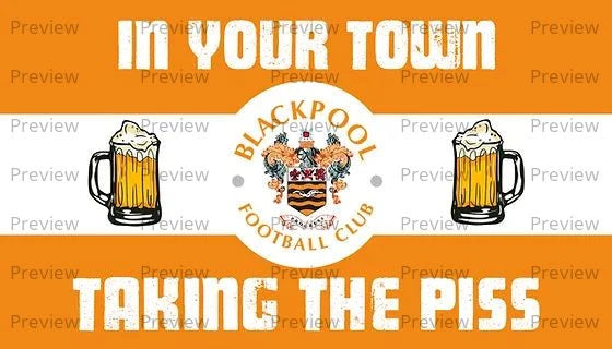 Blackpool In Your Town Stickers