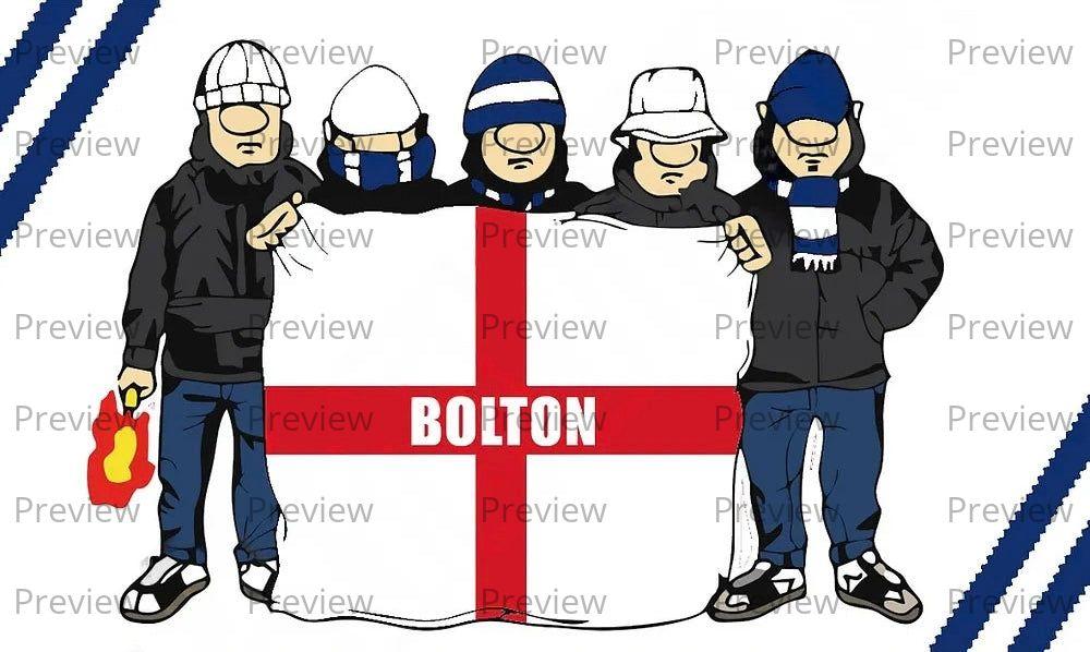 Bolton Hooligan Stickers