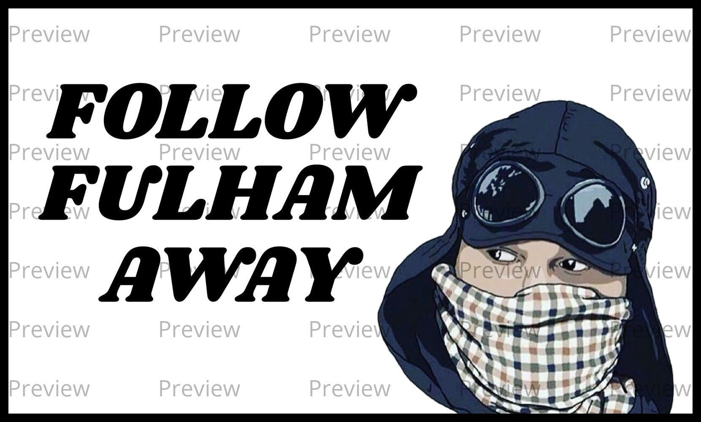 Follow Fulham Stickers