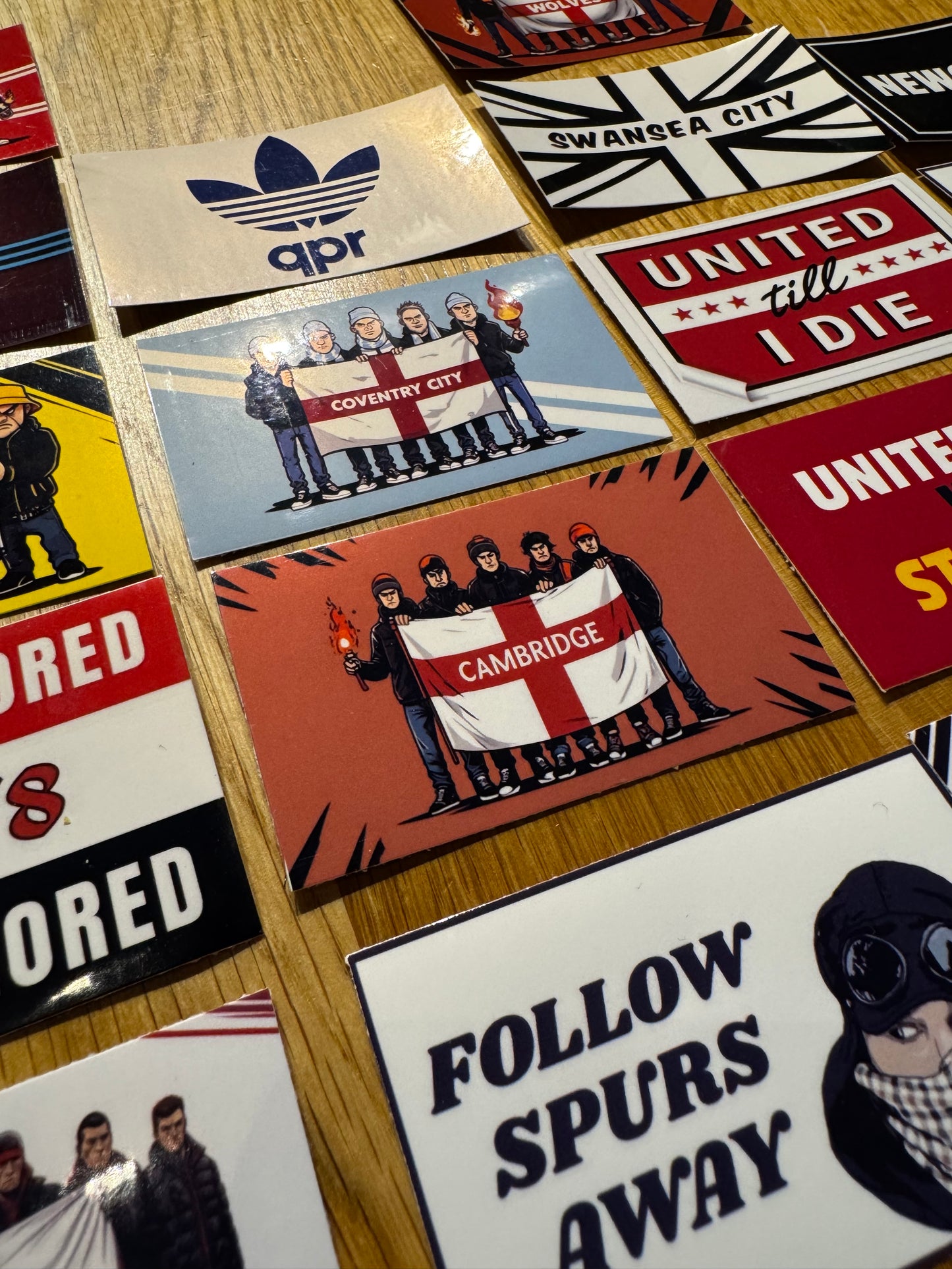 Custom Waterproof Football Stickers (upload/describe design)