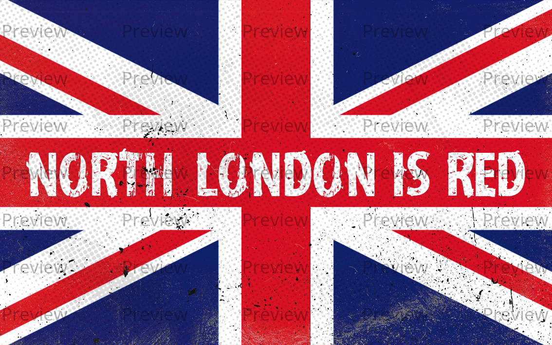 Arsenal North London Stickers