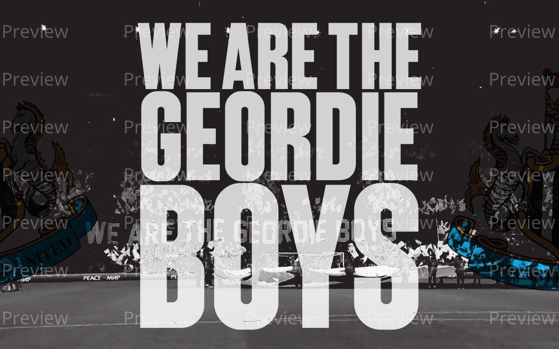 Newcastle We Are The Stickers