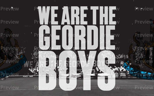 Newcastle We Are The Stickers