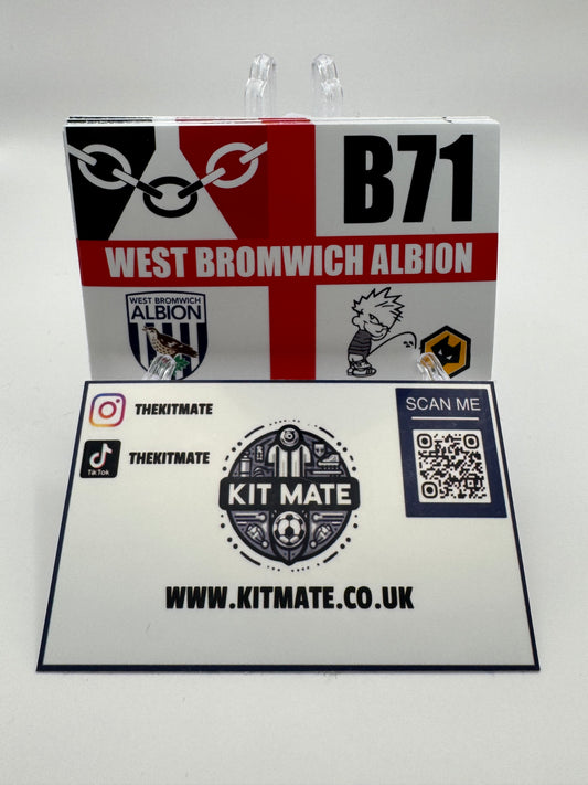 West Brom England Stickers