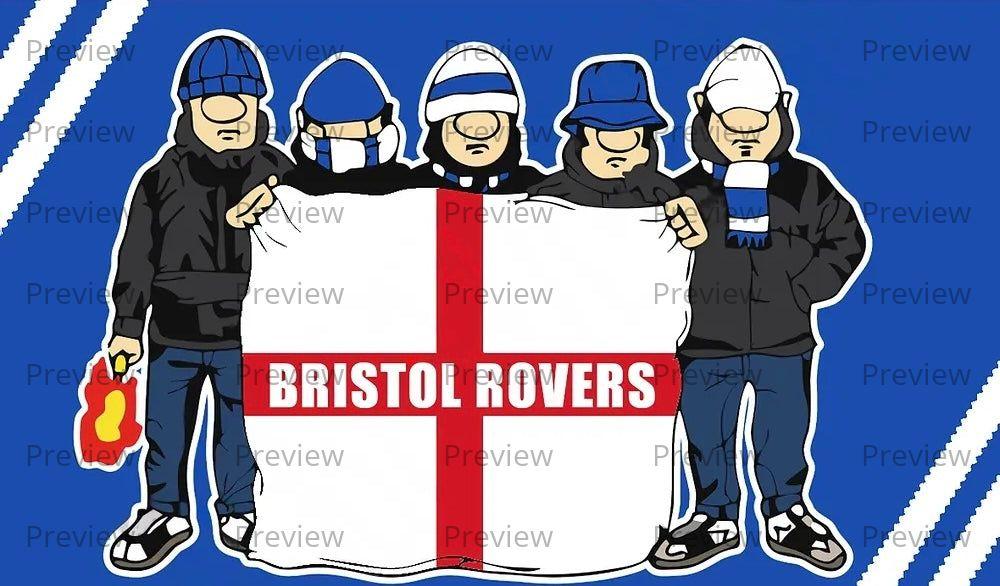 Bristol Rovers Hooligan Stickers