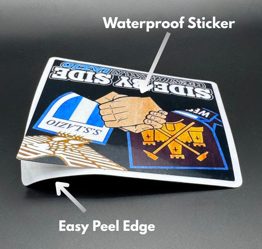Custom Waterproof Football Stickers (upload/describe design)