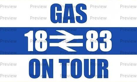 Bristol Rovers Gas On Tour Stickers