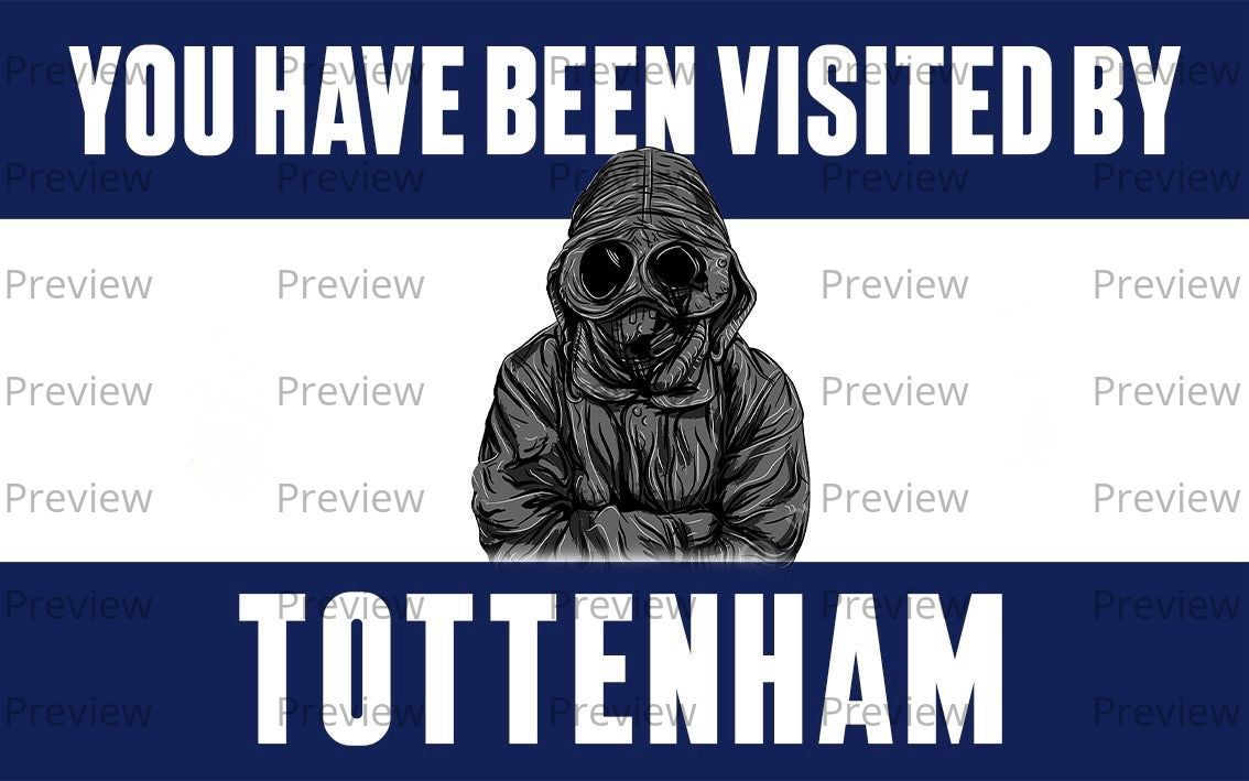 You have been visited by Tottneham Stickers