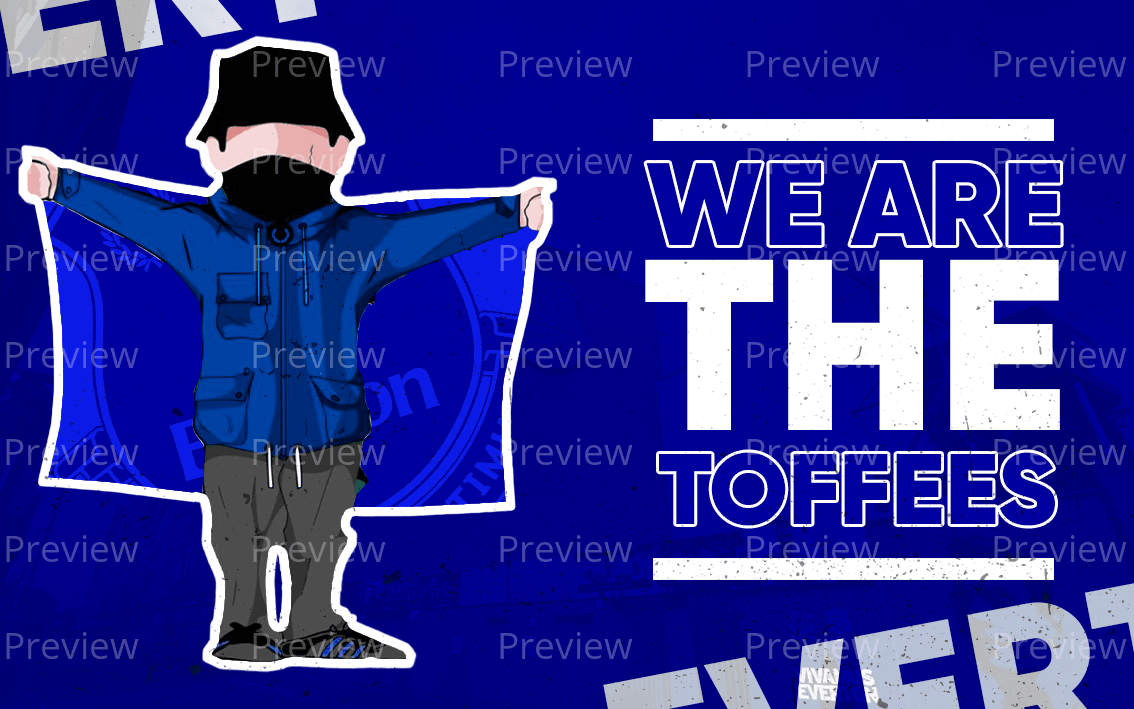 Everton We Are The Stickers