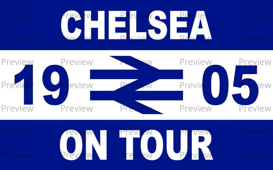 Chelsea On Tour Stickers