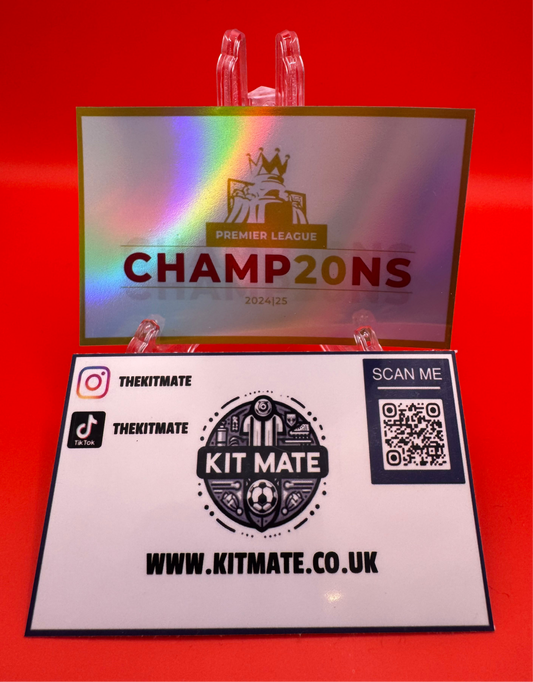 Liverpool Holographic Champions Stickers