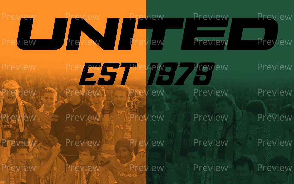 Man Utd United EST 1878 Stickers