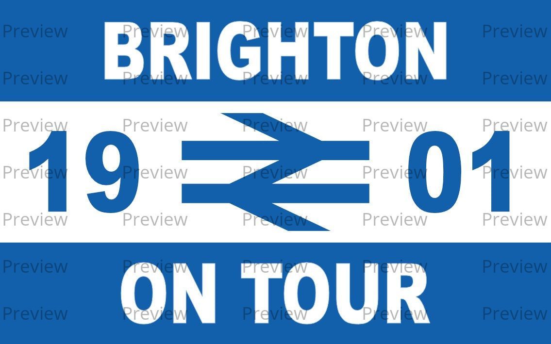 Brighton On Tour Stickers