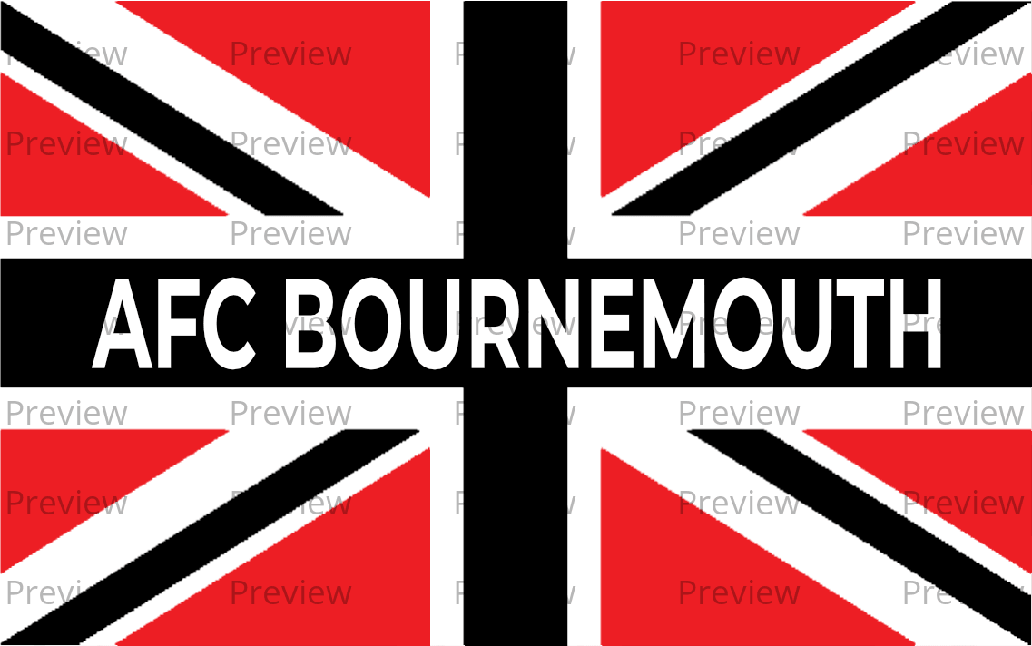 Bournemouth Union Jack Stickers
