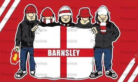 Barnsley Hooligan Stickers