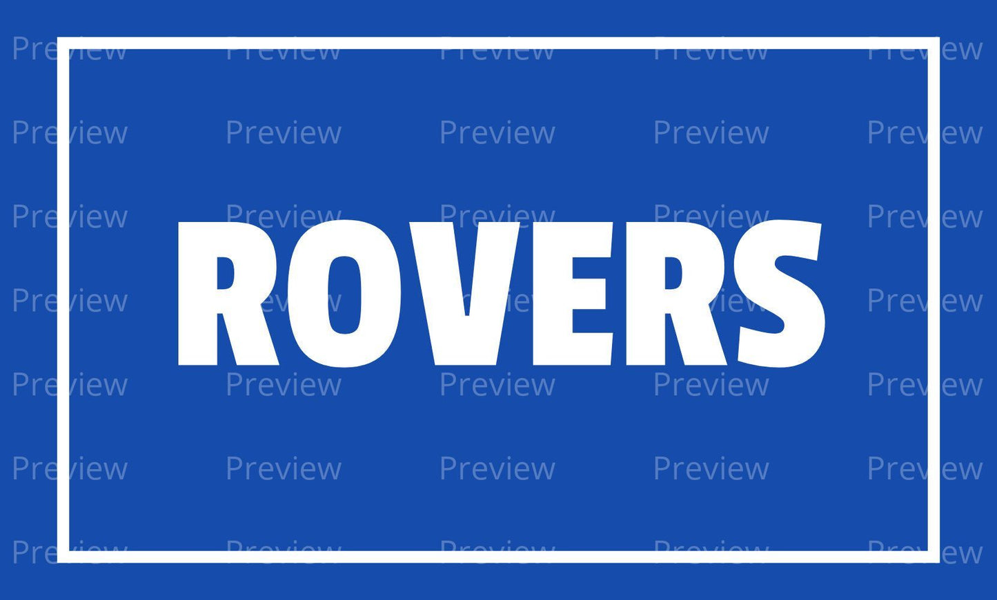 Blackburn “ROVERS” Stickers