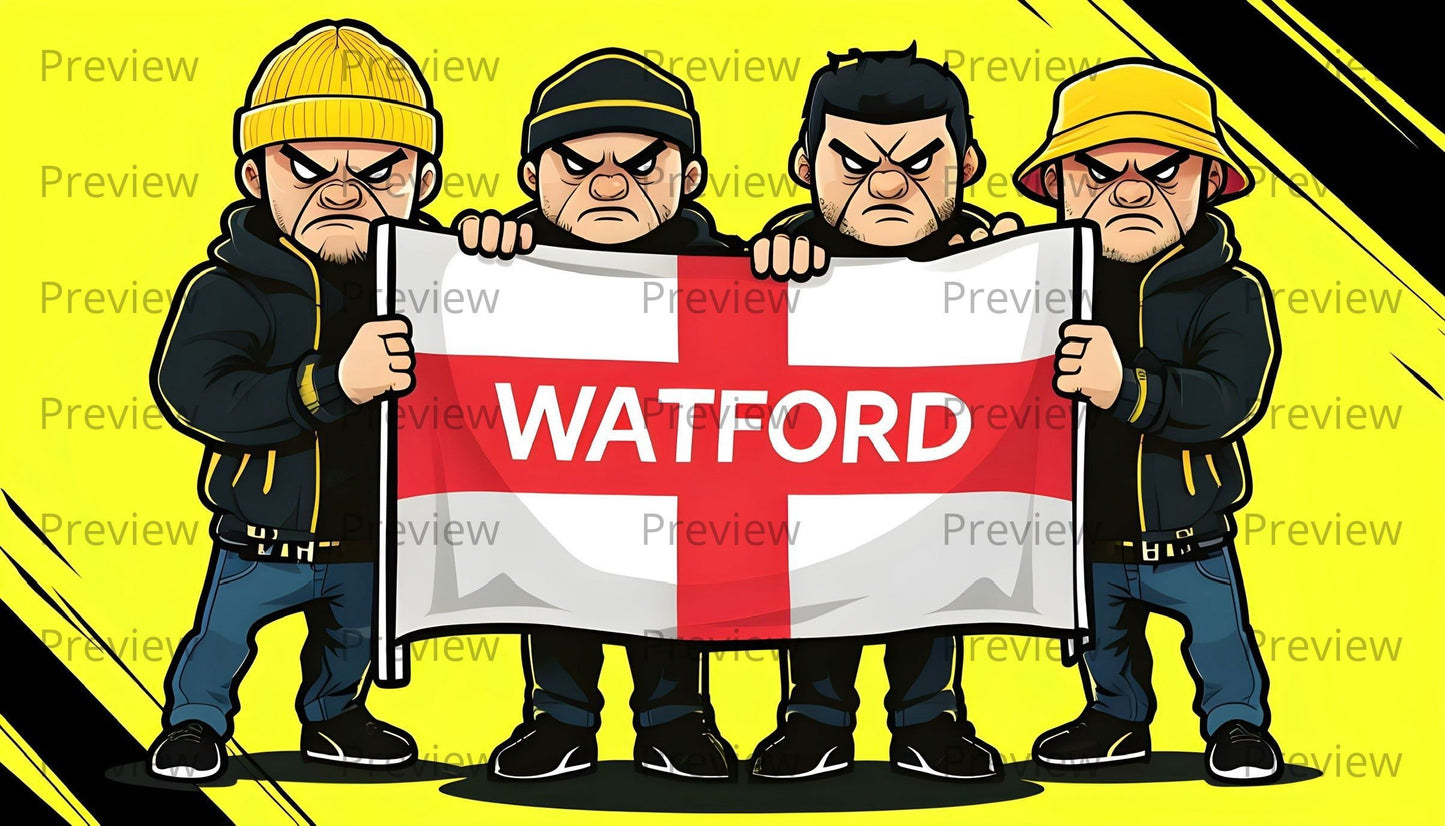 Watford Hooligans Stickers