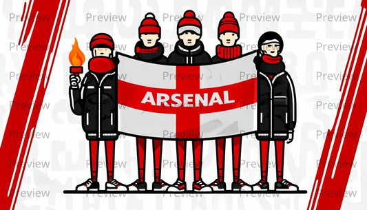 Arsenal Hooligan Stickers