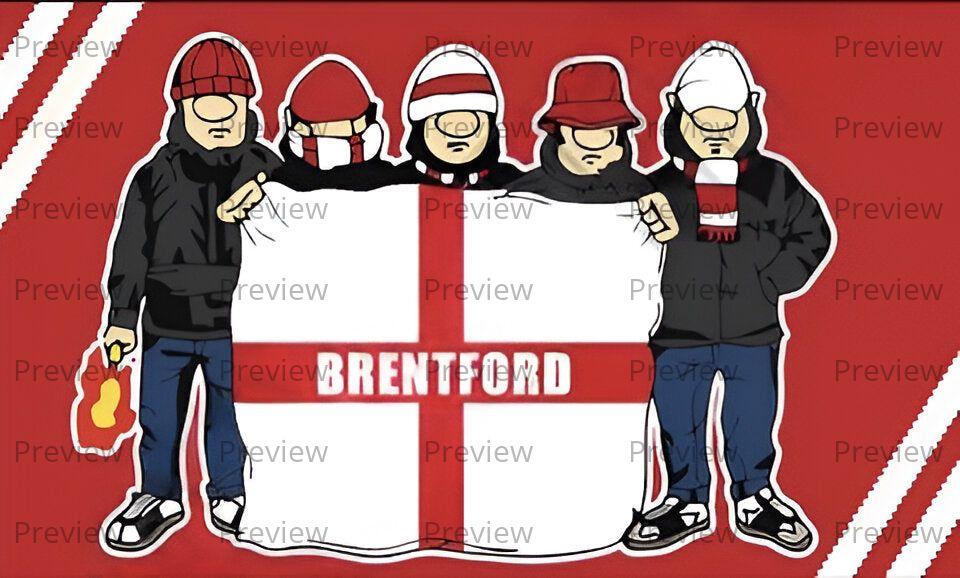 Brentford Hooligan Stickers