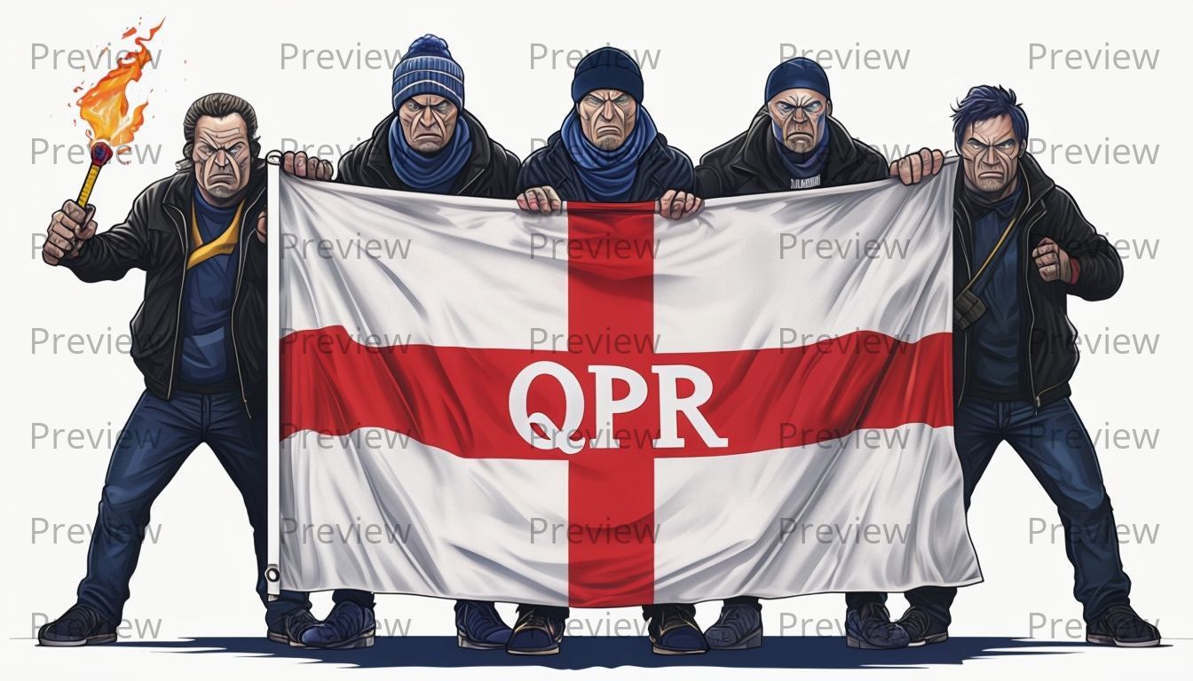 QPR Hooligans Stickers