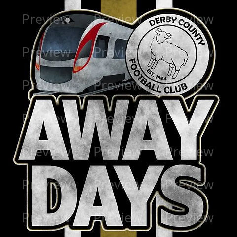 Derby Away Days Stickers