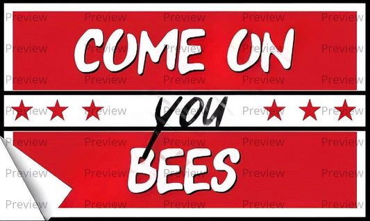 Brentford Come On You Bees Stickers