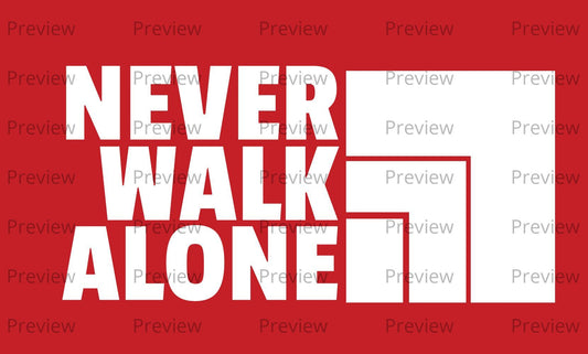 Liverpool Never Walk Alone Stickers