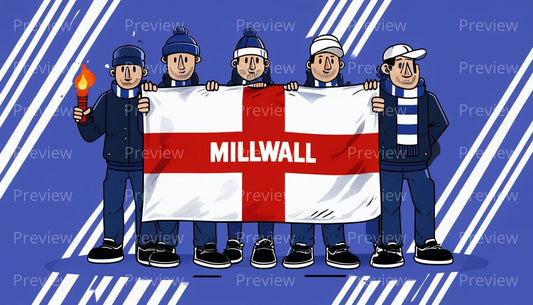 Millwall Hooligans Stickers