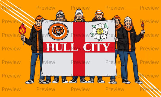 Hull City Hooligan Stickers