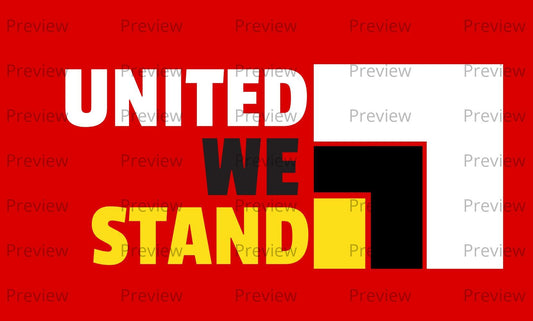 Man Utd United We Stand Sticker