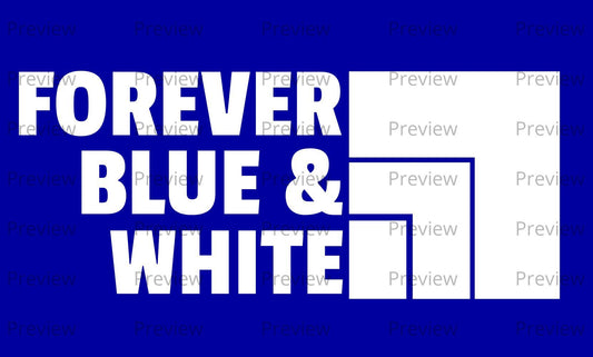 Everton Forever Blue & White Stickers