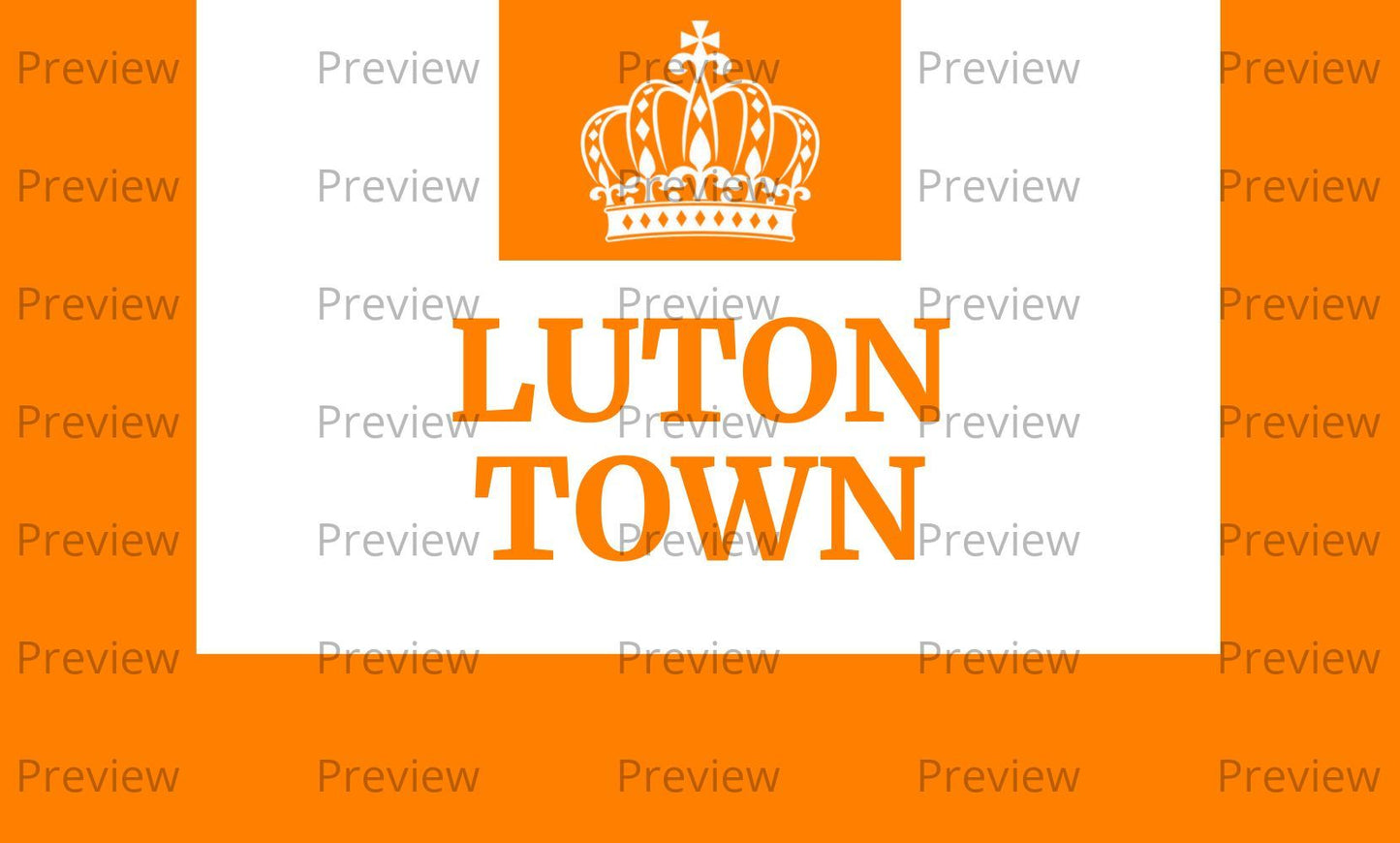 Luton Crown Stickers