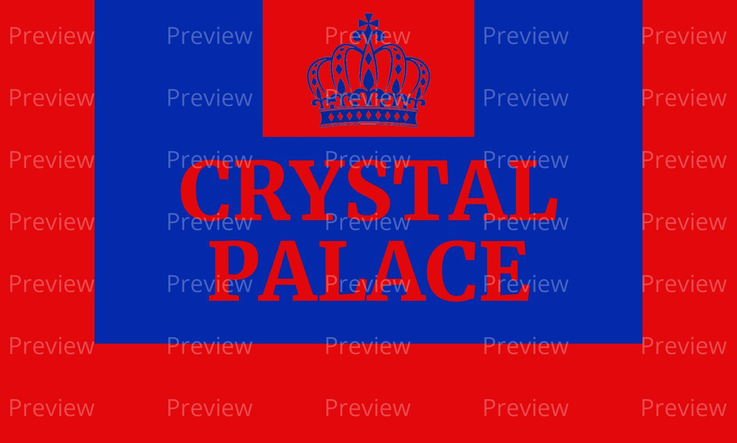 Crystal Palace Crown Sticker