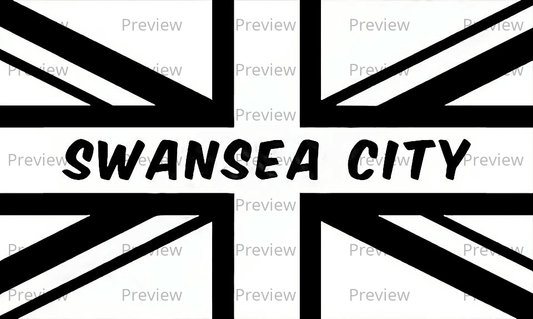 Swansea Union Jack Stickers