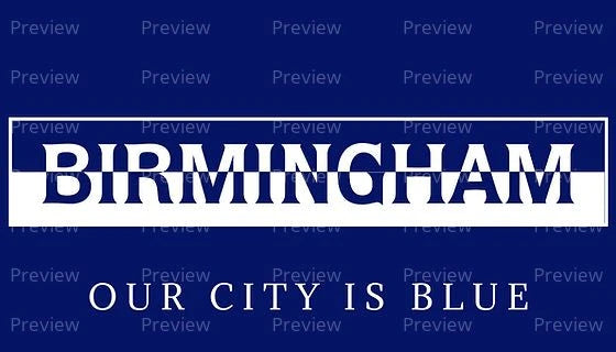 Birmingham Is Blue Stickers
