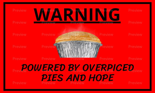 Overpriced Pie Stickers