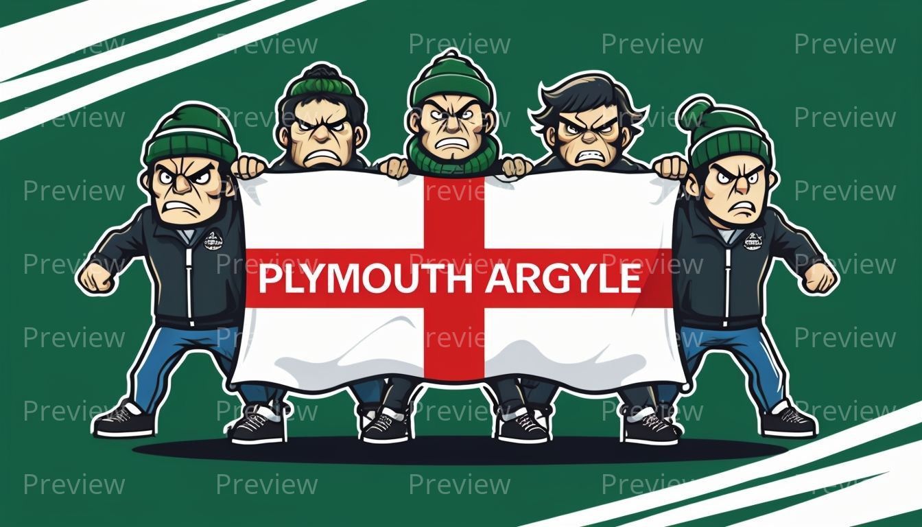 Plymouth Hooligans Stickers