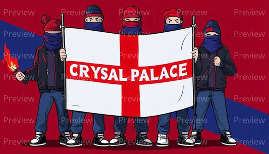 Crystal Palace Hooligans Stickers