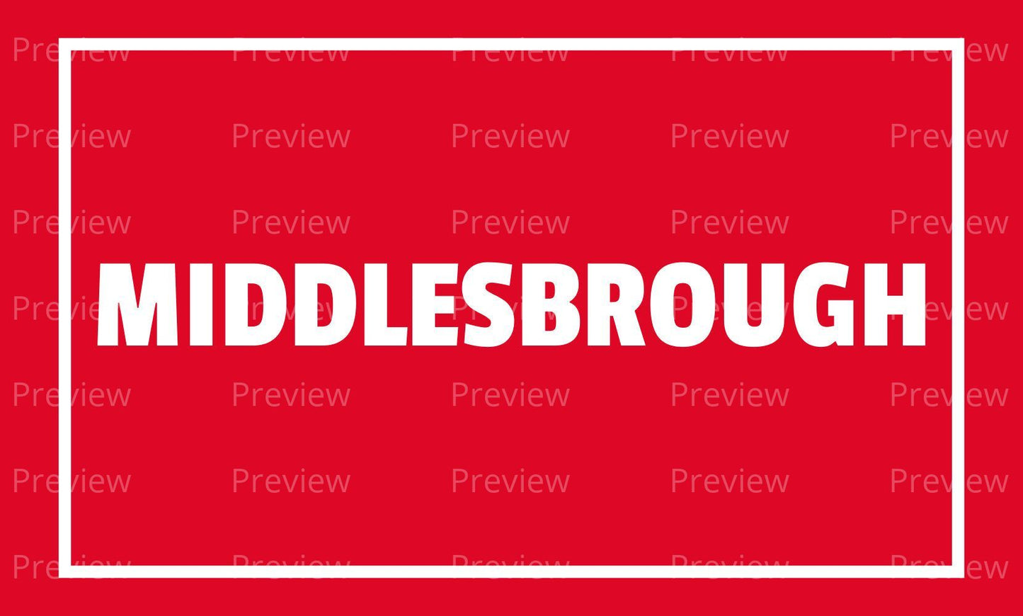 Middlesbrough Stickers