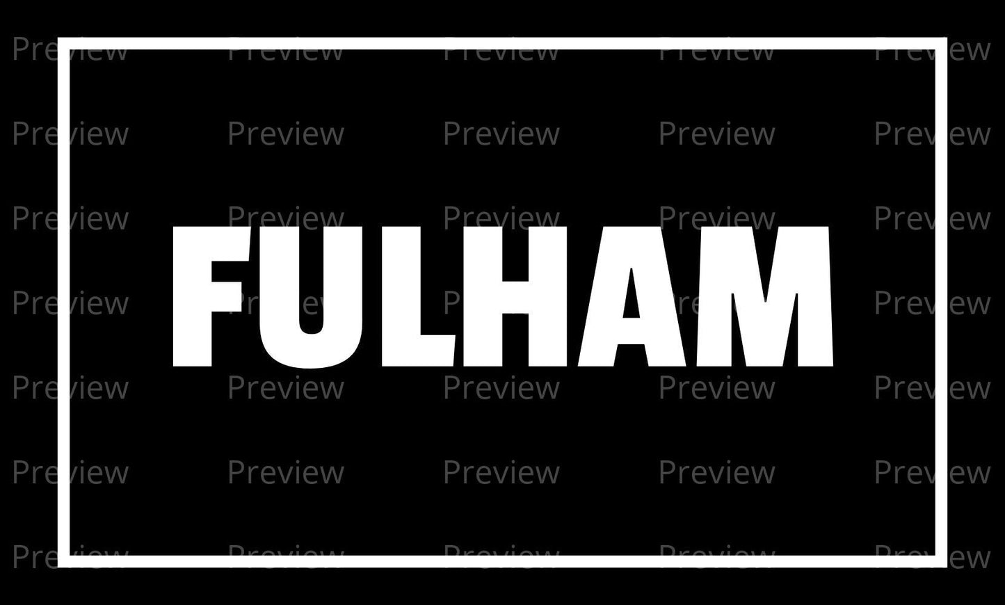 Fulham Stickers