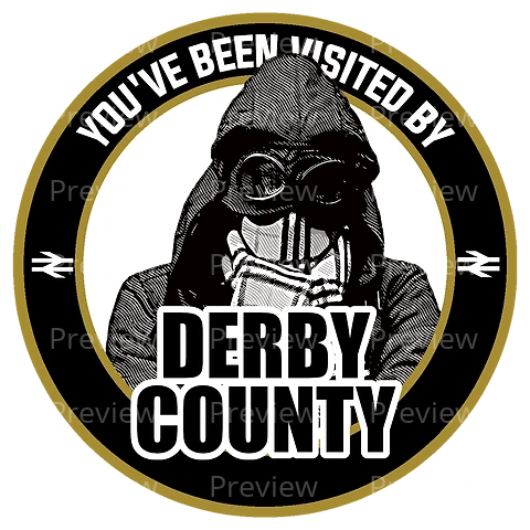 You have been Visuted By Derby Stickers