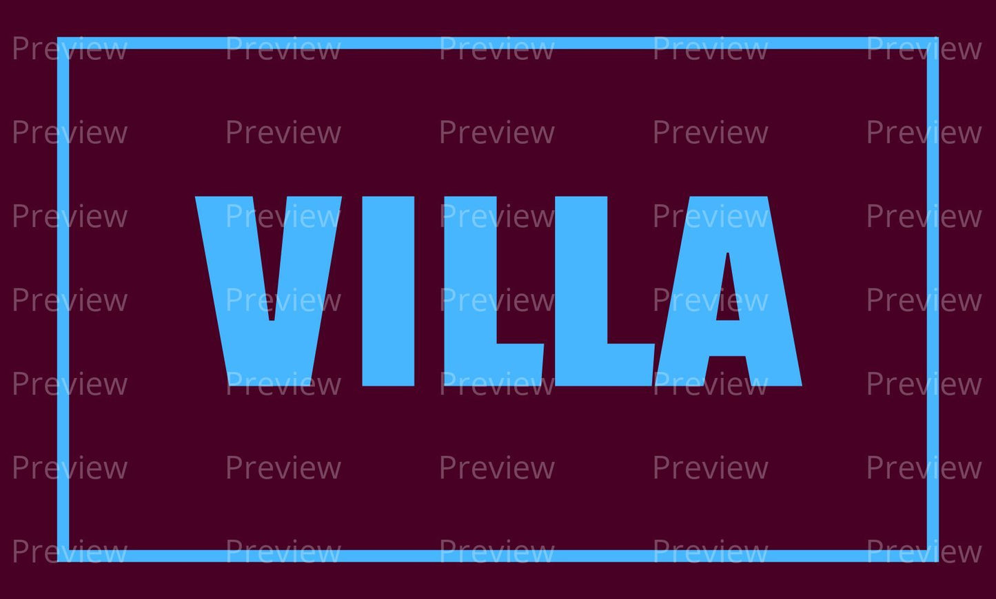 Aston Villa - Villa Stickers