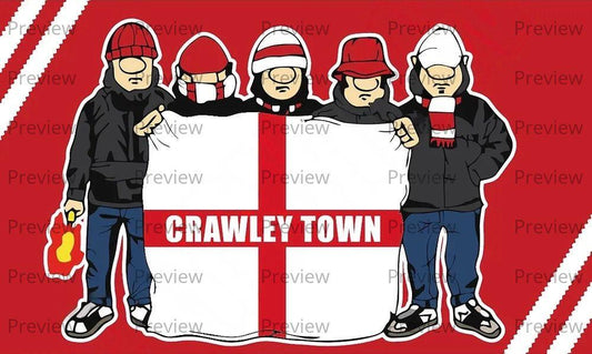 Crawley Hooligan Stickers