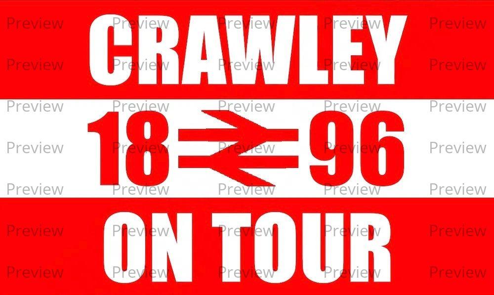 Crawley On Tour Stickers