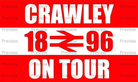 Crawley On Tour Stickers