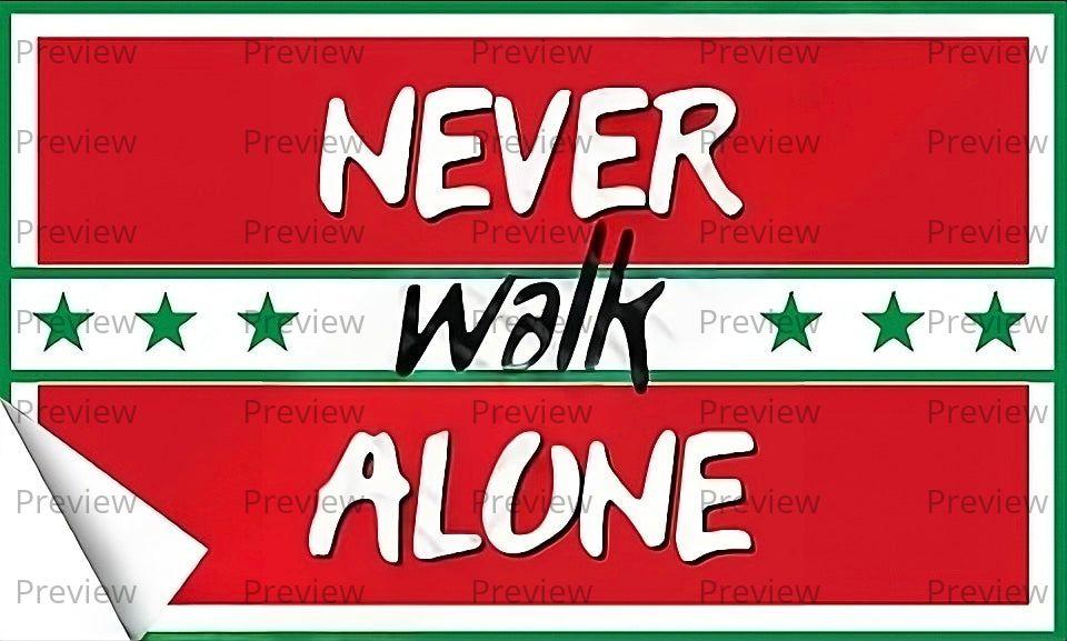 Liverpool Never Walk Alone Stickers