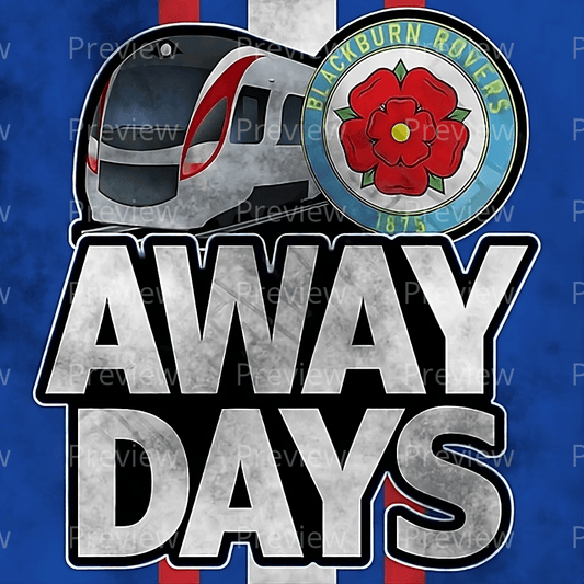 Blackburn Away Days Stickers