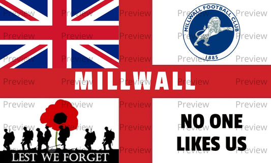 Millwall No One Likes Us Stickers